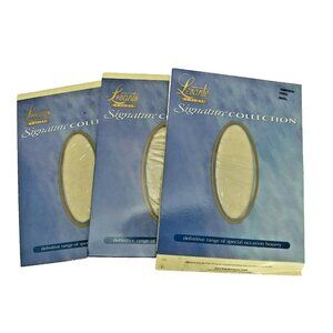 Three Pairs of Levante Bridal Signature Ambition Tights Size Small  Color: Panna